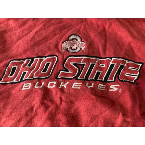 NCAA Ohio State Buckeyes Embroidered Hoodie - SIZE XL OSU Sweatshirt - Picture 2 of 12